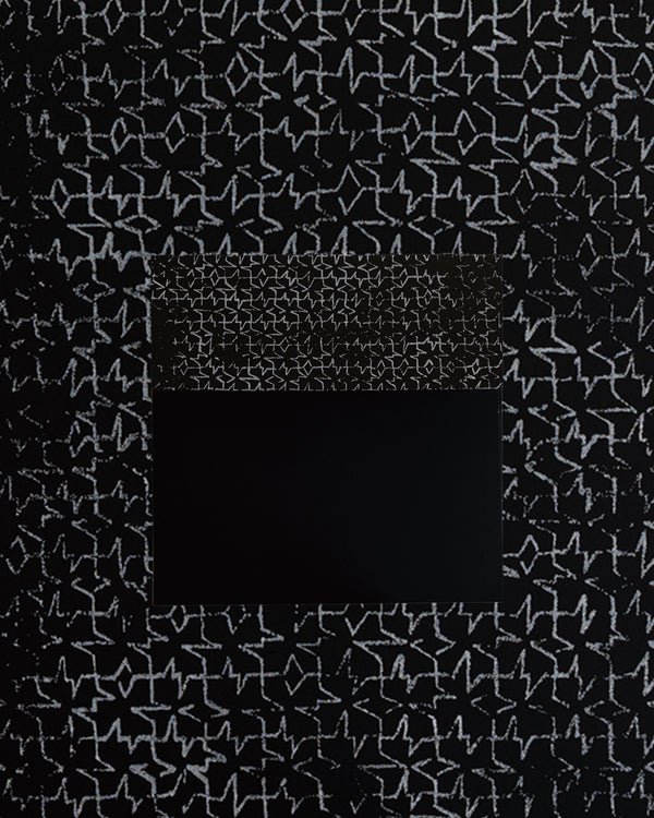 0331c × BLUD  DISCHARGE PRINTED BANDANA – SILKSCREEN PACKAGE EDITION