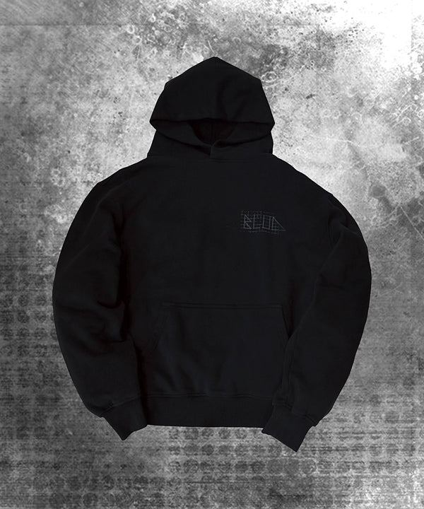 “C.O.C” GARMENT DYE HOODED