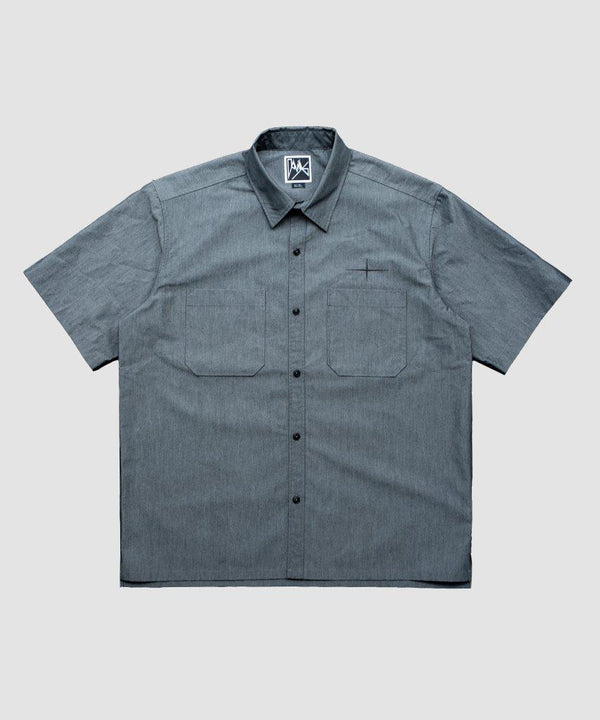 "Off" EMBROIDERY WORK SHIRT