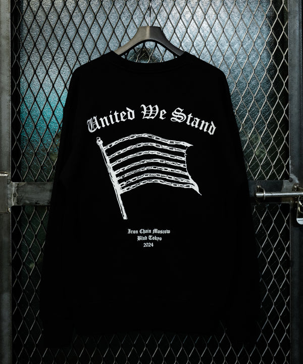 IRONCHAIN × BLUD  “UNITED WE STAND”  SWEAT CREW