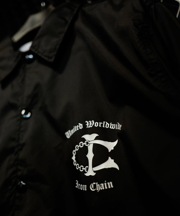 IRONCHAIN × BLUD  “UNITED WE STAND”  COACH JACKET